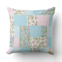 Patchwork för Faux för för Apple blommarrosor och