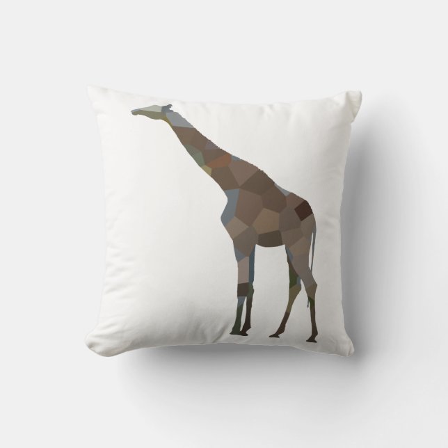 Patchwork Giraffe Kudde (Framsida)