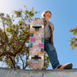 patchwork Good Vibes Skateboard<br><div class="desc">Bra viker Skateboard för alla som kärlek kör utomhus</div>