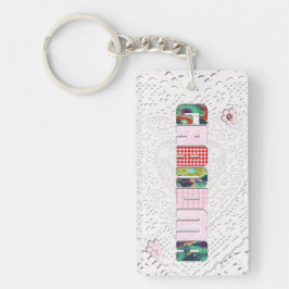 Patchwork "Grandma" på Snöre