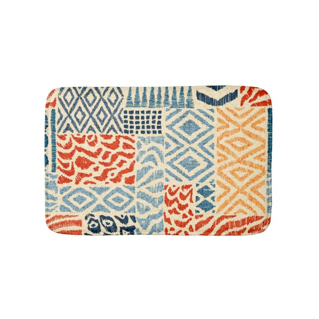 Patchwork Hand plockade Struktur Collection Badrumsmatta (Framsidan)
