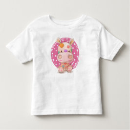 Patchwork Hippo Rosa T Shirt