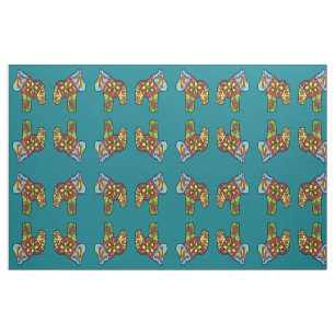 Patchwork Horses Tyg