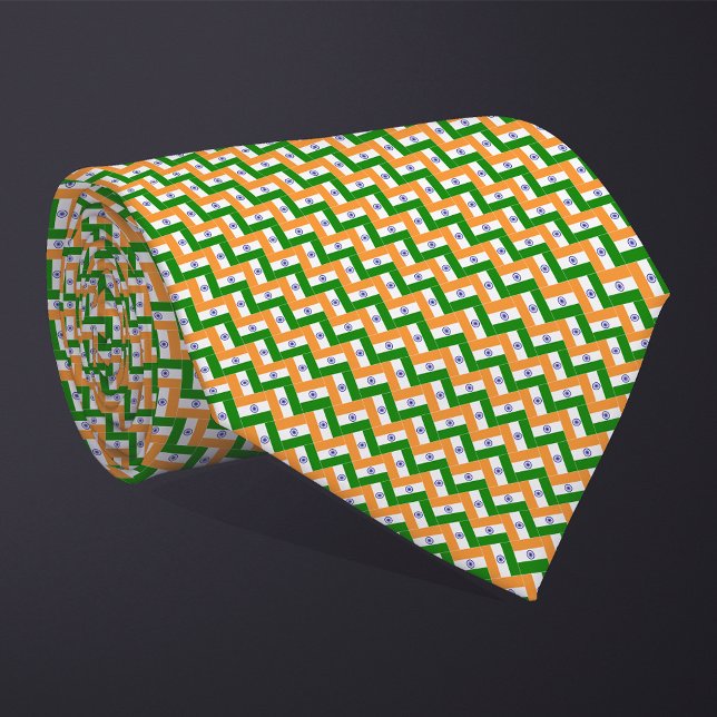 Patchwork India Flagga Mönster Slips (Skapare uppladdad)