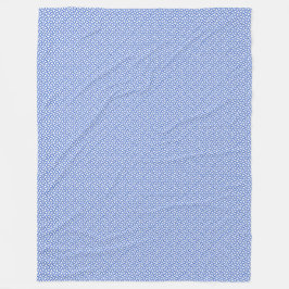 Patchwork Israel Flagga Mönster Fleecefilt