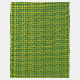 Patchwork Jamaica Flagga Mönster Fleecefilt