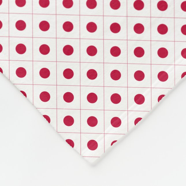 Patchwork Japan Flagga Mönster Fleecefilt (Hörn)