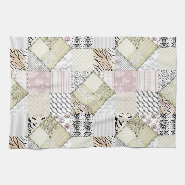 Patchwork Kitchen Towel Kökshandduk (Horisontell)