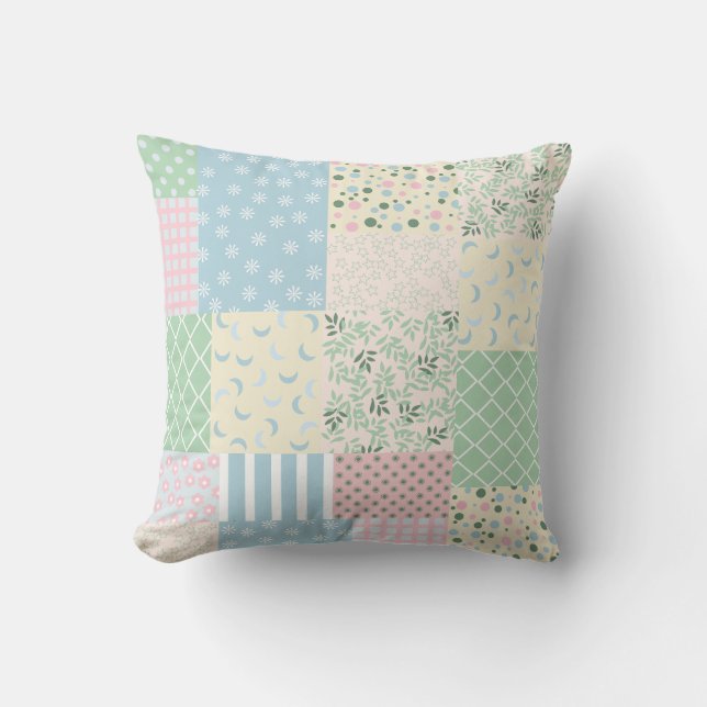 Patchwork Kudde (Framsida)