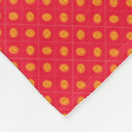 Patchwork Kyrgyzstan Flagga Mönster Fleecefilt