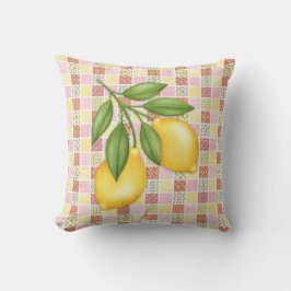 Patchwork Lemon Kudde