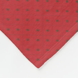 Patchwork Marocko Flagga Mönster Fleecefilt
