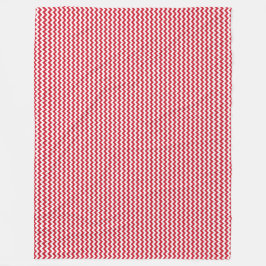 Patchwork Monaco Flagga Mönster Fleecefilt