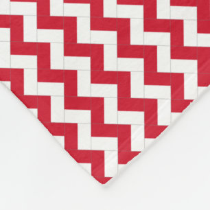 Patchwork Monaco Flagga Mönster Fleecefilt