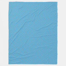 Patchwork Nicaragua Flagga Mönster Fleecefilt