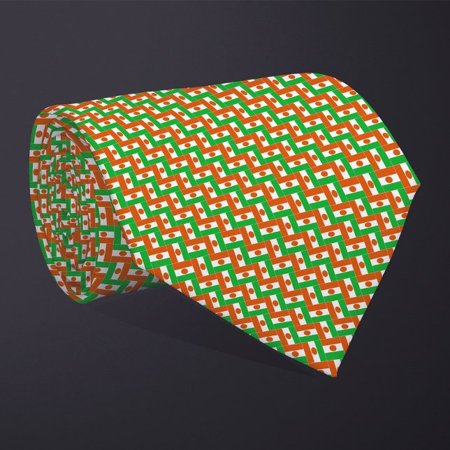 Patchwork Niger Flagga Mönster Slips (Skapare uppladdad)