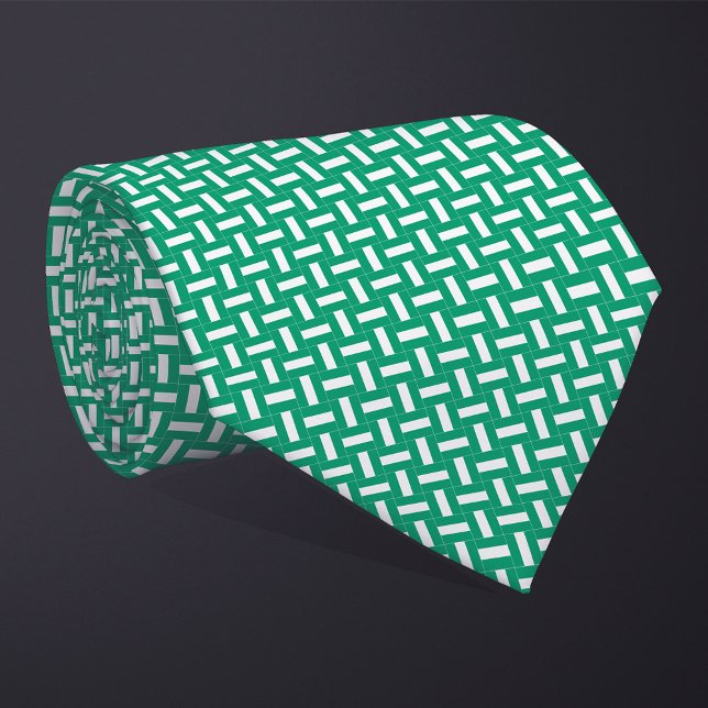 Patchwork Nigeria Flagga Mönster Slips (Skapare uppladdad)