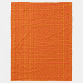 Patchwork North Makedonien Flagga Mönster Fleecefilt