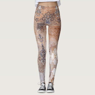 Patchwork Paisley: Classic Vintage Print Leggings