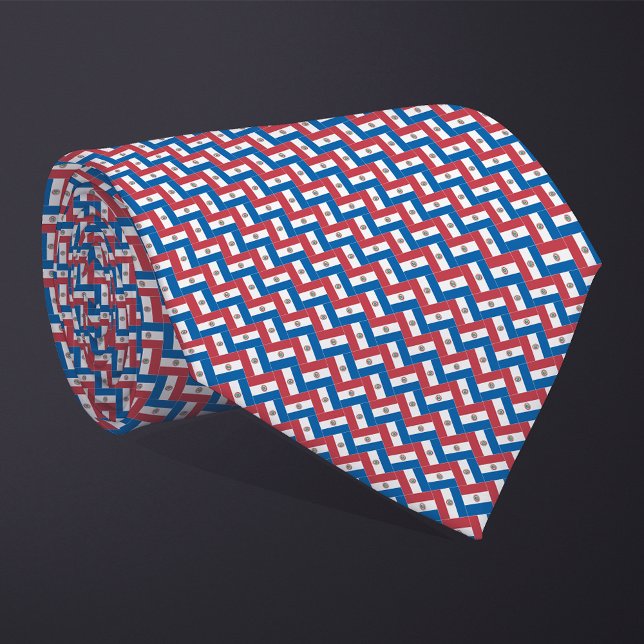 Patchwork Paraguay Flagga Mönster Slips (Skapare uppladdad)