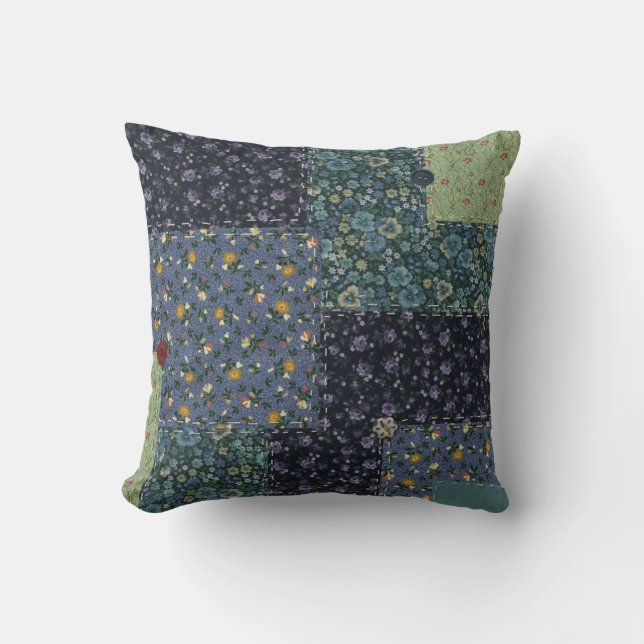 Patchwork Pillow Kudde (Framsida)