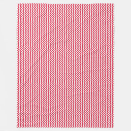 Patchwork Poland Flagga Mönster Fleecefilt