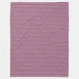 Patchwork Qatar Flagga Mönster Fleecefilt