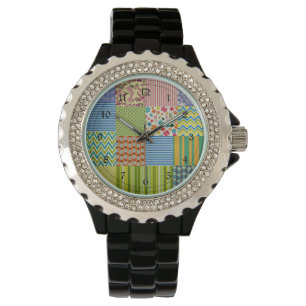 Patchwork Quilt Armbandsur
