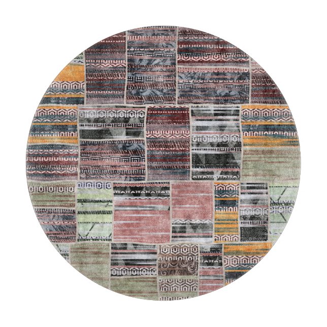 Patchwork Quilt Collage Seamless Print. (Framsidan)