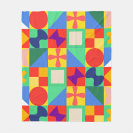 Patchwork Quilt Fleecefilt