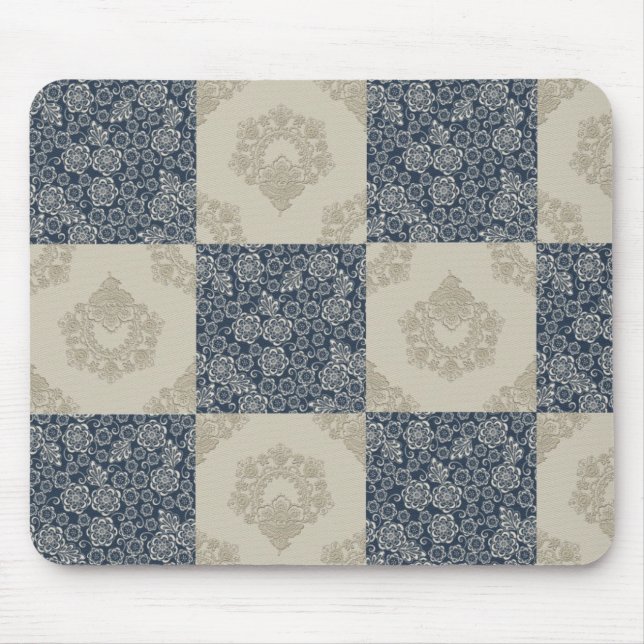 Patchwork Quilt Mousepad Musmatta (Framsidan)