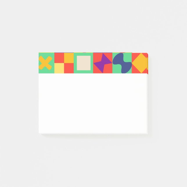 Patchwork Quilt Post-it Block (Framsida)