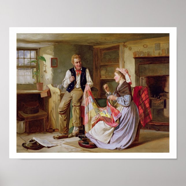 Patchwork Quilt Poster (Framsidan)