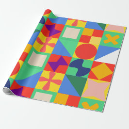 Patchwork Quilt Presentpapper