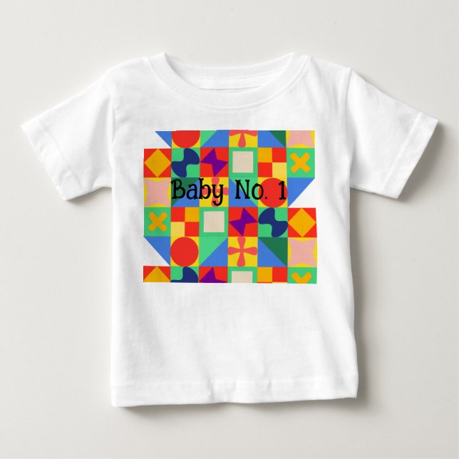 Patchwork Quilt T Shirt (Framsida)