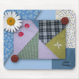 Patchwork Quilted Mousepad Musmatta
