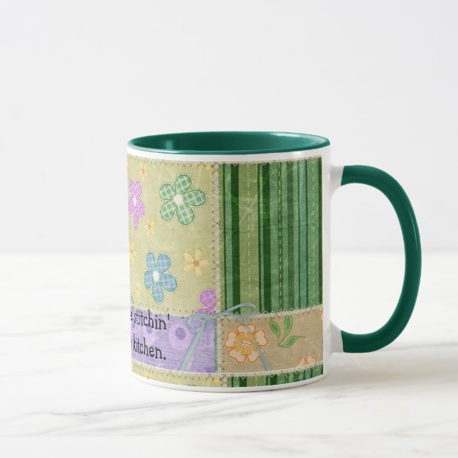 Patchwork Quilters-kaffe Mugg (Höger)