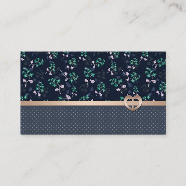 Patchwork, Retro Visitkort (Framsida)