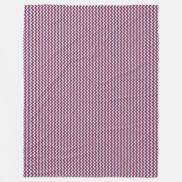 Patchwork Ryssland Flagga Mönster Fleecefilt