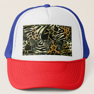 Patchwork Safari: Watercolor Animal Print. Keps