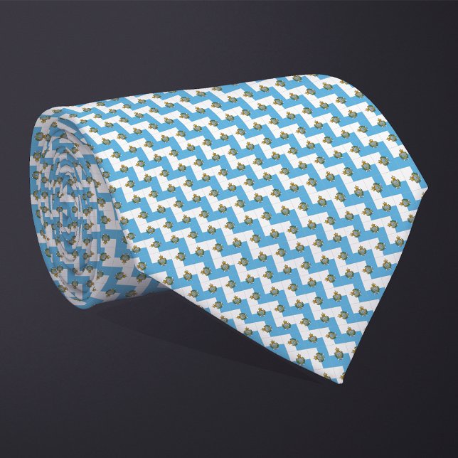 Patchwork San Marino Flagga Mönster Slips (Skapare uppladdad)