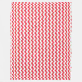 Patchwork Singapore Flagga Mönster Fleecefilt