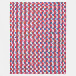 Patchwork Slovakia Flagga Mönster Fleecefilt