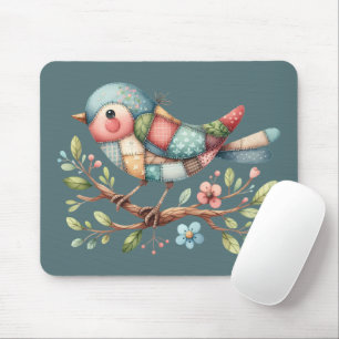 Patchwork Songbird on Blooming Gren Musmatta
