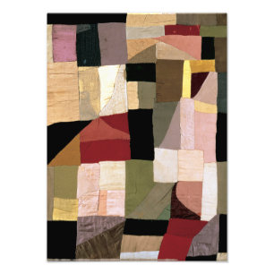 Patchwork (Sons vagga) Sonia Delaunay Fototryck