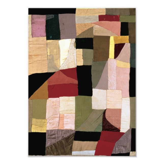 Patchwork (Sons vagga) | Sonia Delaunay | Fototryck (Framsidan)