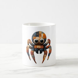 Patchwork Spider Mugg