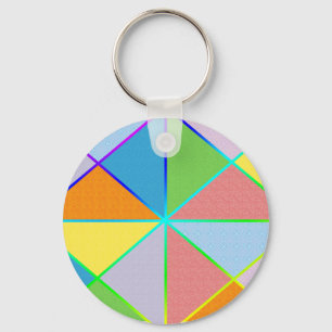 Patchwork Sprinkles Nyckelring