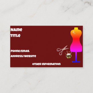 Patchwork Standard, 3,5-tums x 2,0-tums Affärskort Visitkort