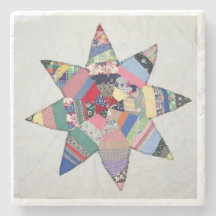 Patchwork star underlägg